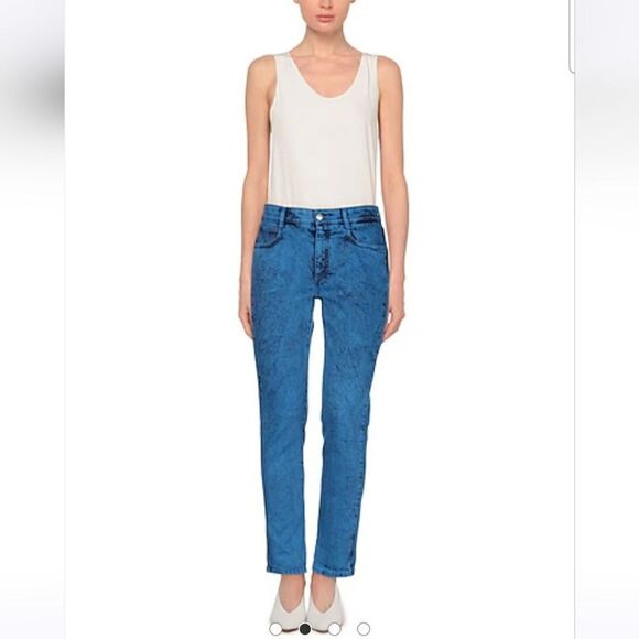Stella McCartney Acid-Wash Blue Jeans Size 25 - Picture 1 of 15